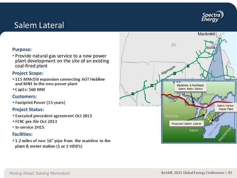 Supplemental Information – Spectra Energy Corp. – slide 84