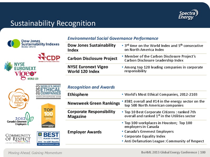Supplemental Information – Spectra Energy Corp. – slide 91