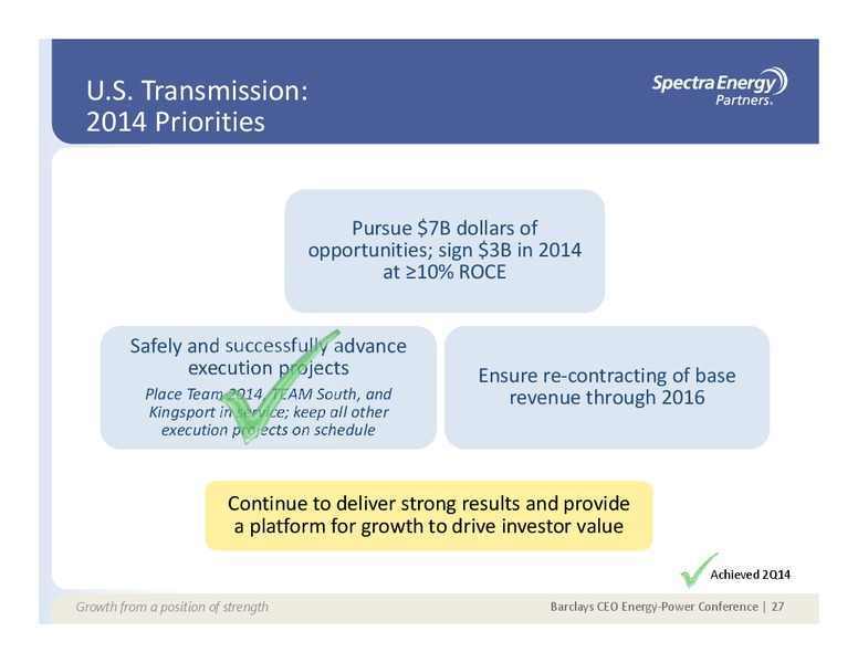 Supplemental Information Appendix – Spectra Energy Partners, Lp – slide 11