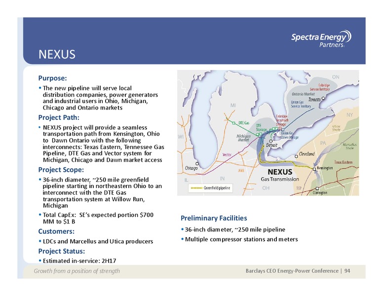 Supplemental Information Appendix – Spectra Energy Partners, Lp – slide 78