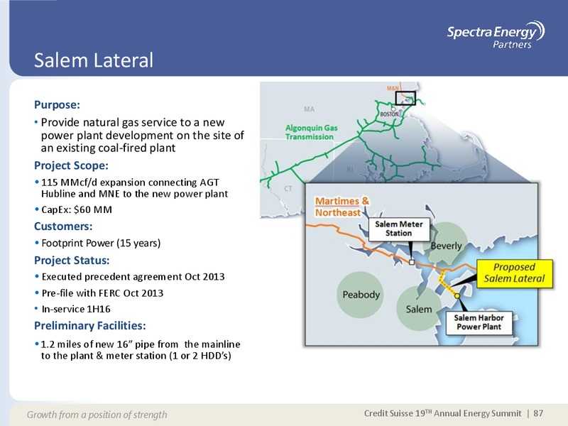 CREDIT SUISSE 19 TH ANNUAL ENERGY SUMMIT – Spectra Energy Partners, Lp – slide 77