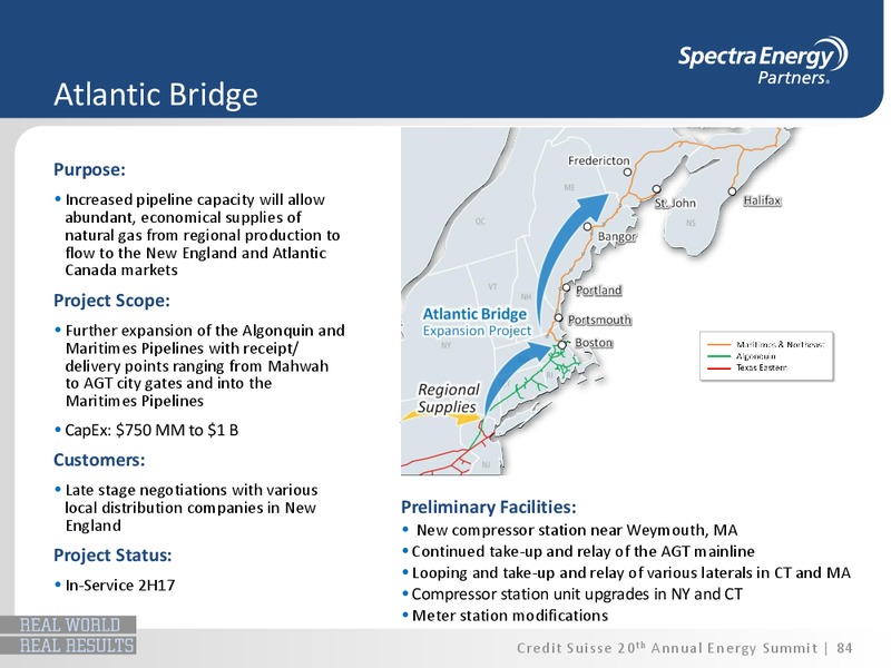 CREDIT SUISSE 20 TH ANNUAL ENERGY SUMMIT – Spectra Energy Partners, Lp – slide 73