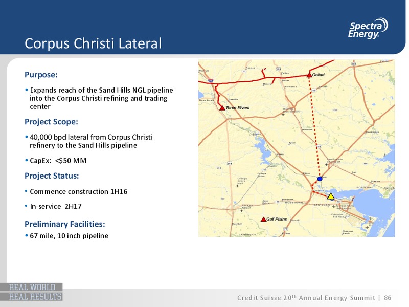 CREDIT SUISSE 20 TH ANNUAL ENERGY SUMMIT – Spectra Energy Partners, Lp – slide 75
