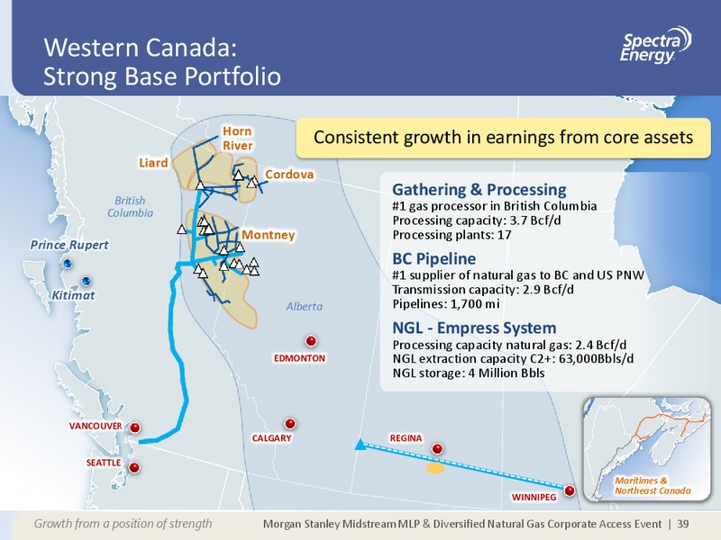 MORGAN STANLEY MIDSTREAM MLP & DIVERSIFIED NATURAL GAS CORPORATE ACCESS EVENT – Spectra Energy Partners, Lp – slide 29
