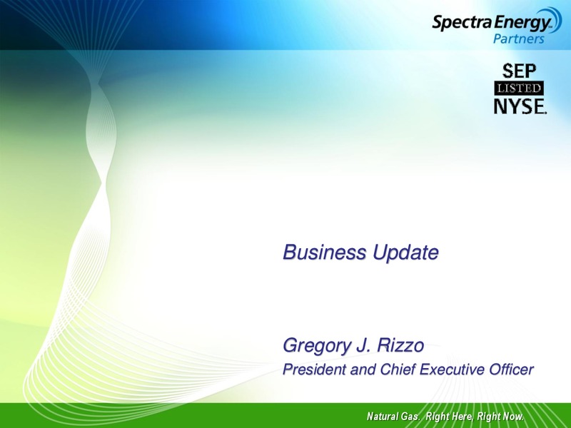 1ST QUARTER 2010 EARNINGS REVIEW – Spectra Energy Partners, Lp – slide 10