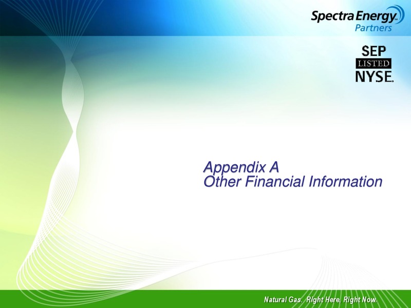 1ST QUARTER 2010 EARNINGS REVIEW – Spectra Energy Partners, Lp – slide 14