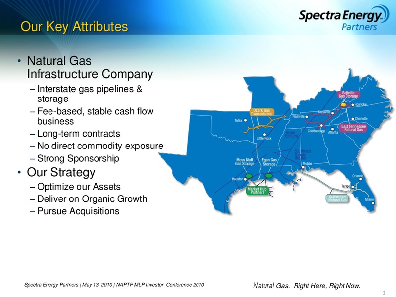 NAPTP PRESENTATION – Spectra Energy Partners, Lp – slide 3