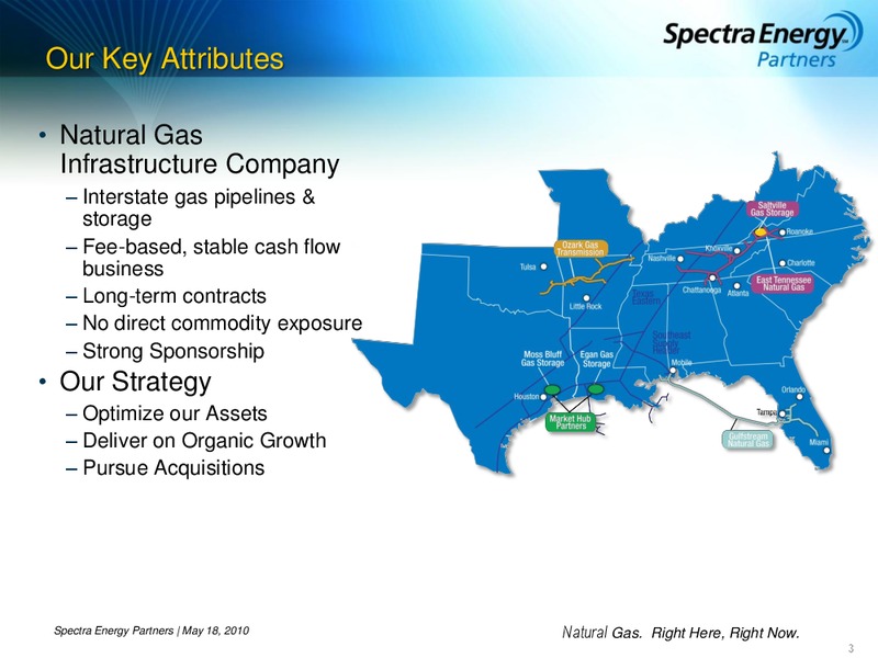 2010 MORGAN KEEGAN MLP MINI CONFERENCE – Spectra Energy Partners, Lp – slide 3