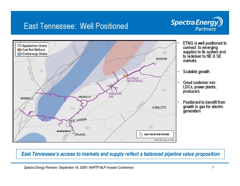 NAPTP MLP INVESTOR CONFERENCE – Spectra Energy Partners, Lp – slide 8
