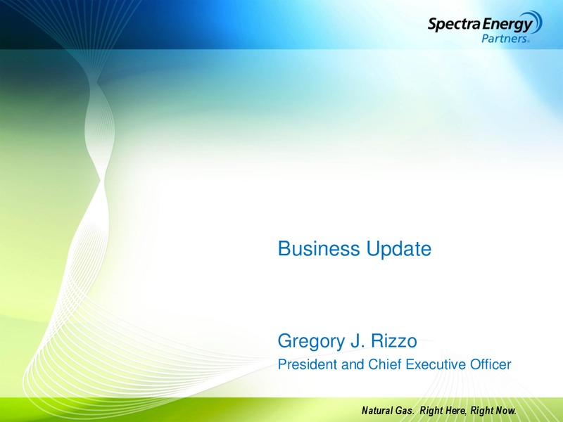 Q3 2010 EARNINGS CALL – Spectra Energy Partners, Lp – slide 9