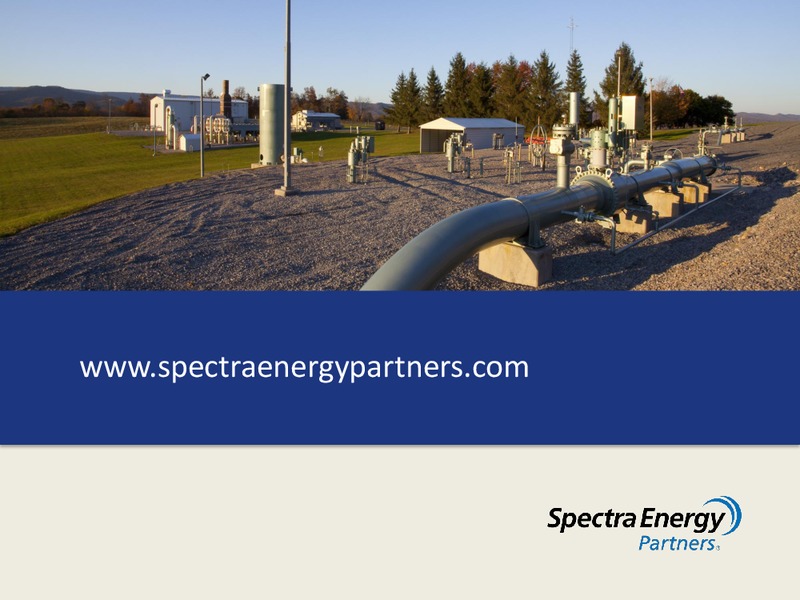 3RD QUARTER 2011 EARNINGS REVIEW – Spectra Energy Partners, Lp – slide 21