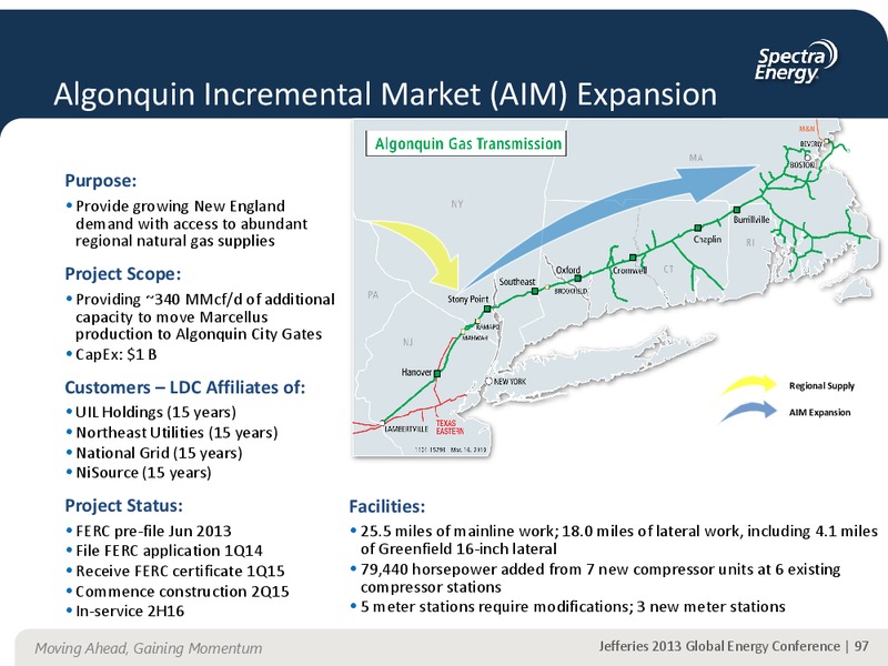 JEFFERIES 2013 GLOBAL ENERGY CONFERENCE APPENDIX – Spectra Energy Partners, Lp – slide 87