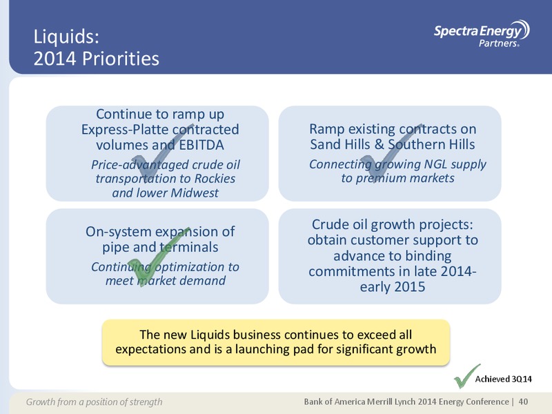 SUPPLEMENTAL INFORMATION APPENDIX – Spectra Energy Partners, Lp – slide 33