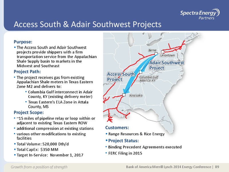 SUPPLEMENTAL INFORMATION APPENDIX – Spectra Energy Partners, Lp – slide 82