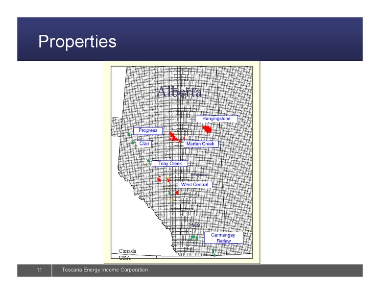 Toscana Energy Income Corporation – Sprott Toscana – slide 11