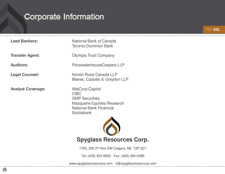 NBF Intermediate Energy Growth And Yield Conference – Spyglass Resources Corp. – slide 24
