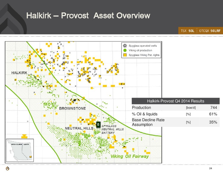 Corporate Presentation – Spyglass Resources Corp. – slide 23