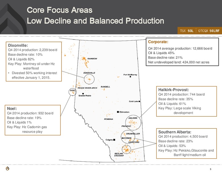 MARCH 2015 CORPORATE PRESENTATION – Spyglass Resources Corp. – slide 4