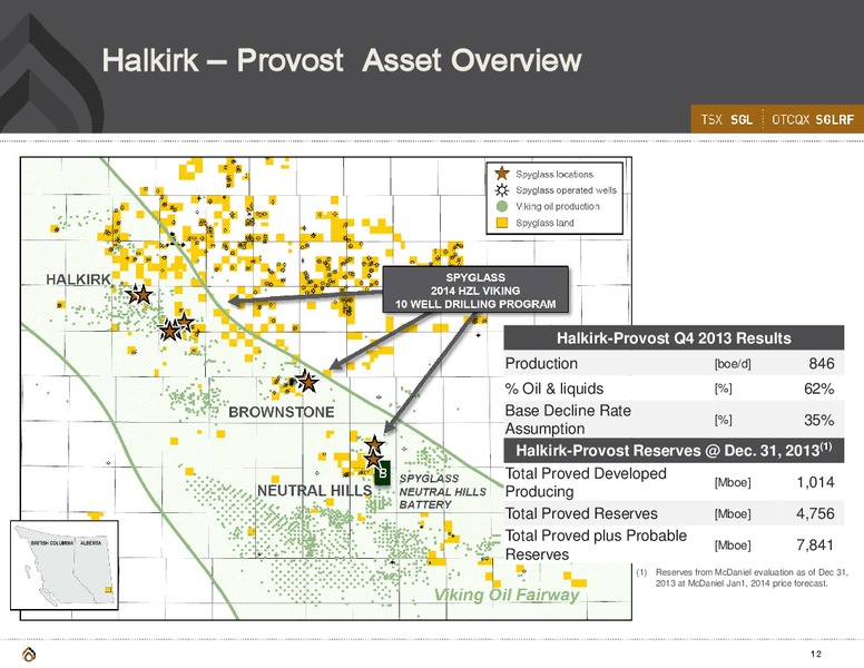 CORPORATE PRESENTATION – Spyglass Resources Corp. – slide 11