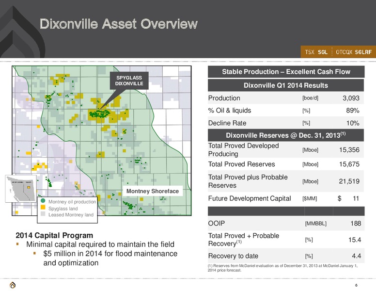 CORPORATE PRESENTATION – Spyglass Resources Corp. – slide 5