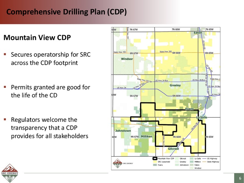 June 2019 Corporate Presentation – SRC Energy Inc – slide 5