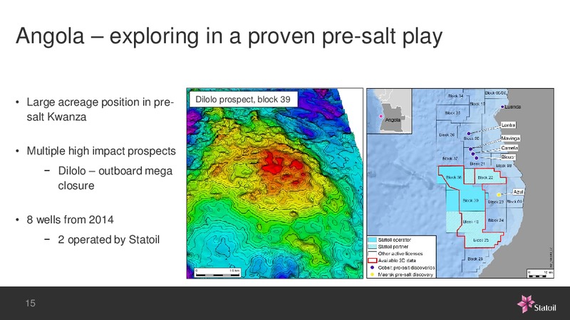Statoil Business Update – Statoil – slide 15