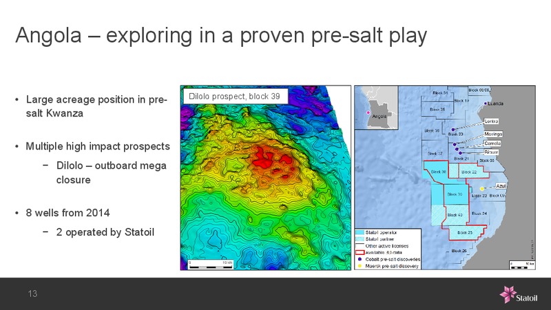 Creating Value from Exploration – Statoil – slide 12
