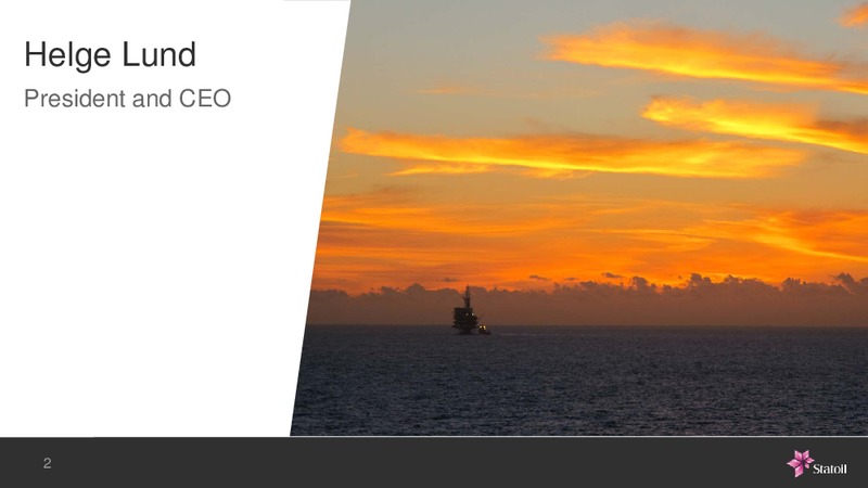 2014 Annual general meeting – Statoil – slide 2