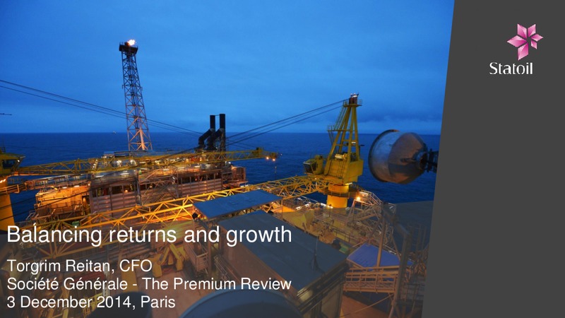 The Permium Review – Statoil – slide 1