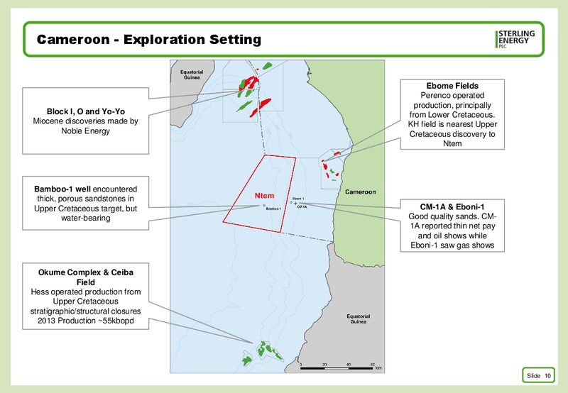 CORPORATE PRESENTATION INCLUDING 2014 RESULTS – Sterling Energy – slide 9