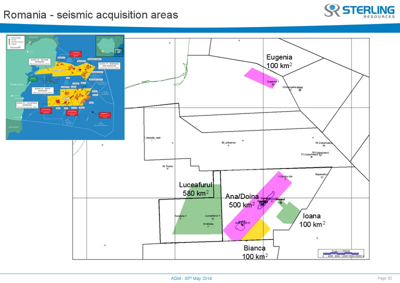 AGM – Sterling Resources Ltd. – slide 32