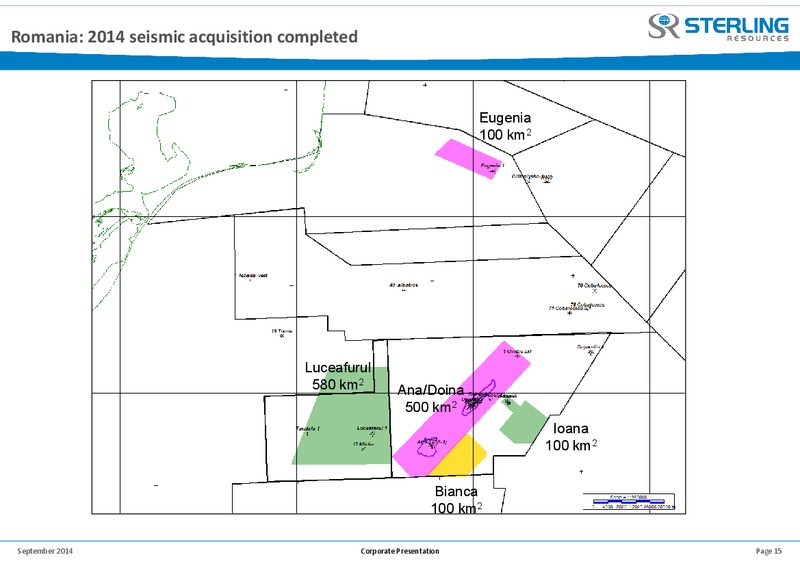 Pareto Oil & Offshore Conference – Sterling Resources Ltd. – slide 15