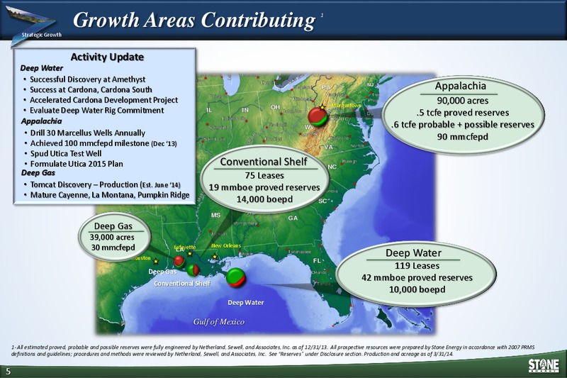 INVESTOR PRESENTATION – Stone Energy Corp. – slide 4