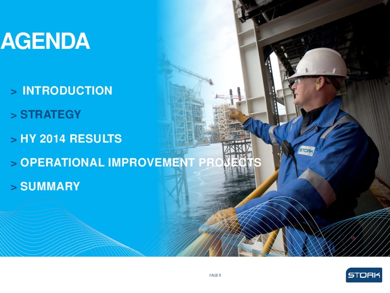 GOLDMAN SACHS Emea Leveraged Finance Conference – Stork – slide 7