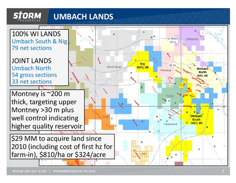 UPDATE – Storm Resources Ltd. – slide 7