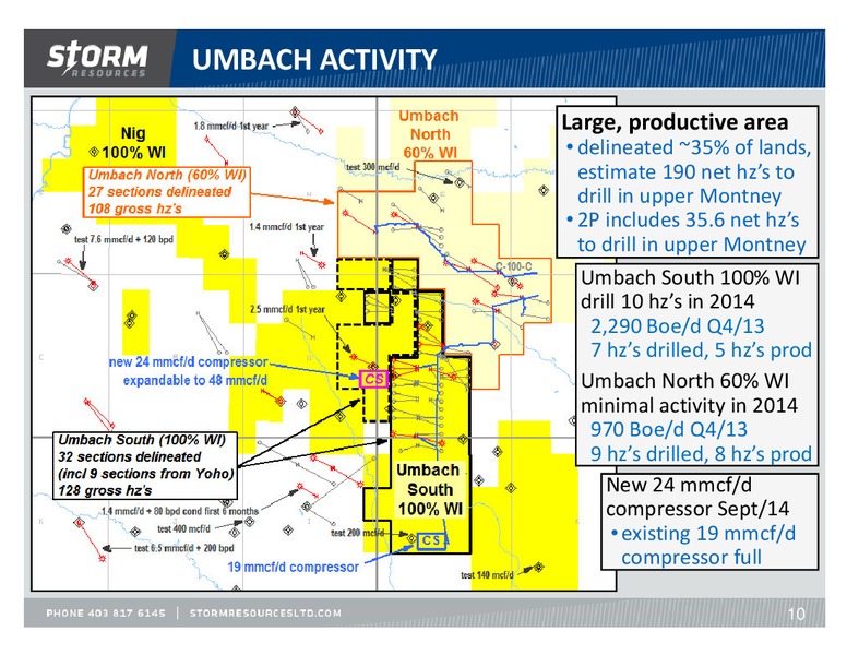 UPDATE – Storm Resources Ltd. – slide 10