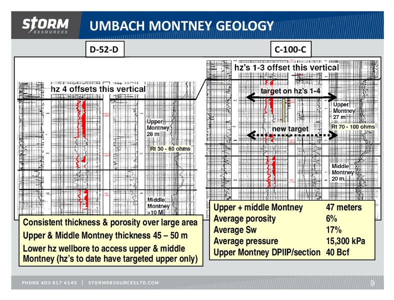 PETERS & CO LIMITED 2012 ENERGY CONFERENCE – Storm Resources Ltd. – slide 9