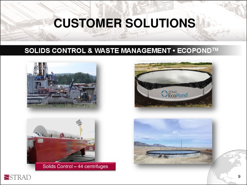 SEPTEMBER 2013 INVESTOR PRESENTATION – Strad Energy Services – slide 8