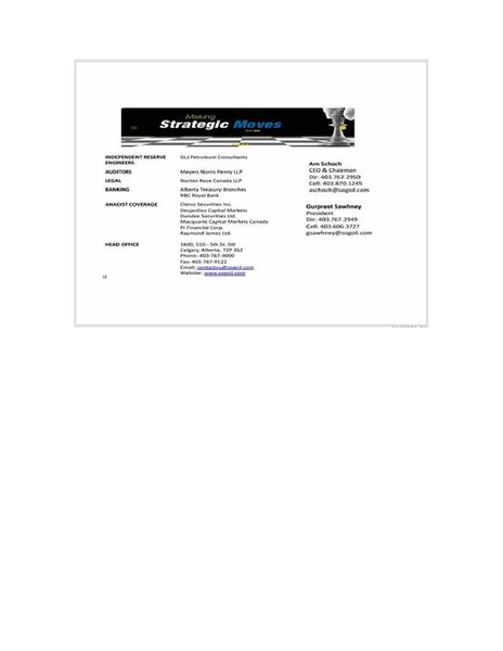 ENERCOMS THE OIL & SERVICES CONFERENCE – Strategic Oil & Gas Ltd. – slide 16