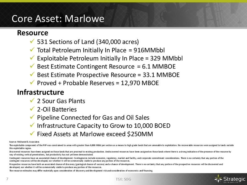 MAY 2015 ANNUAL GENERAL MEETING – Strategic Oil & Gas Ltd. – slide 6