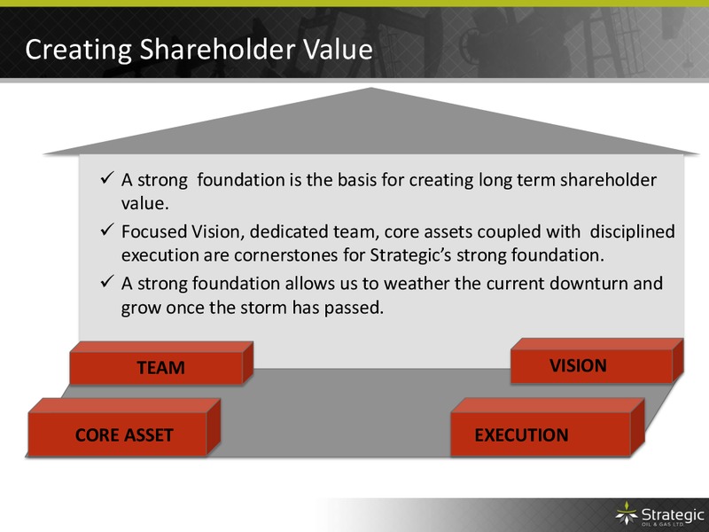MAY 2015 ANNUAL GENERAL MEETING – Strategic Oil & Gas Ltd. – slide 2
