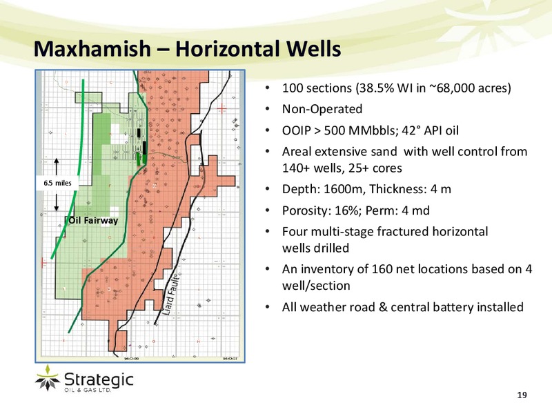 NOVEMBER 2012 INVESTOR PRESENTATION – Strategic Oil & Gas Ltd. – slide 18