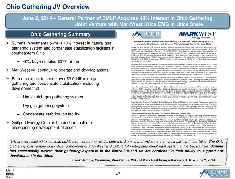 SMLP 2014 Analyst Day – Summit Midstream Partners, Lp – slide 46