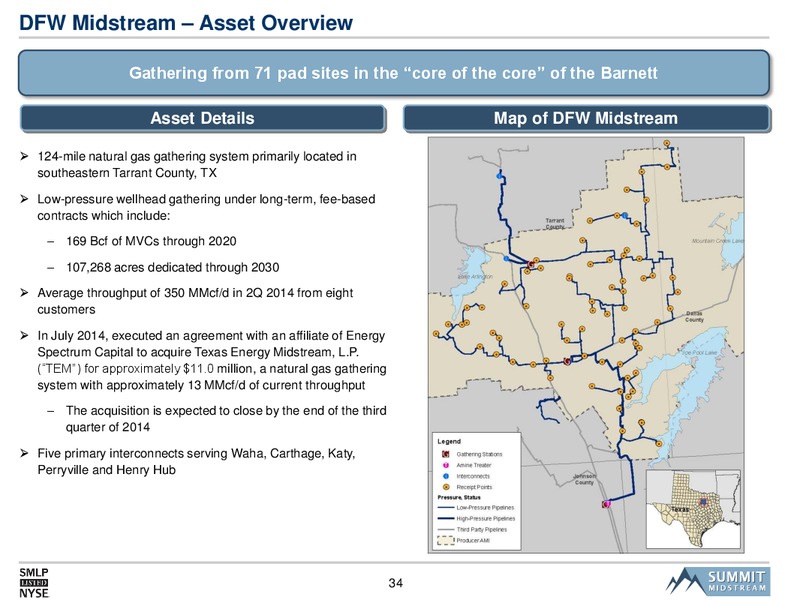2014 Deutsche Bank Leveraged Finance Conference – Summit Midstream Partners, Lp – slide 33