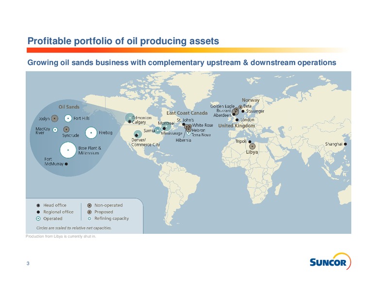 Q4 2013 EARNINGS CALL – Suncor Energy Inc. – slide 3