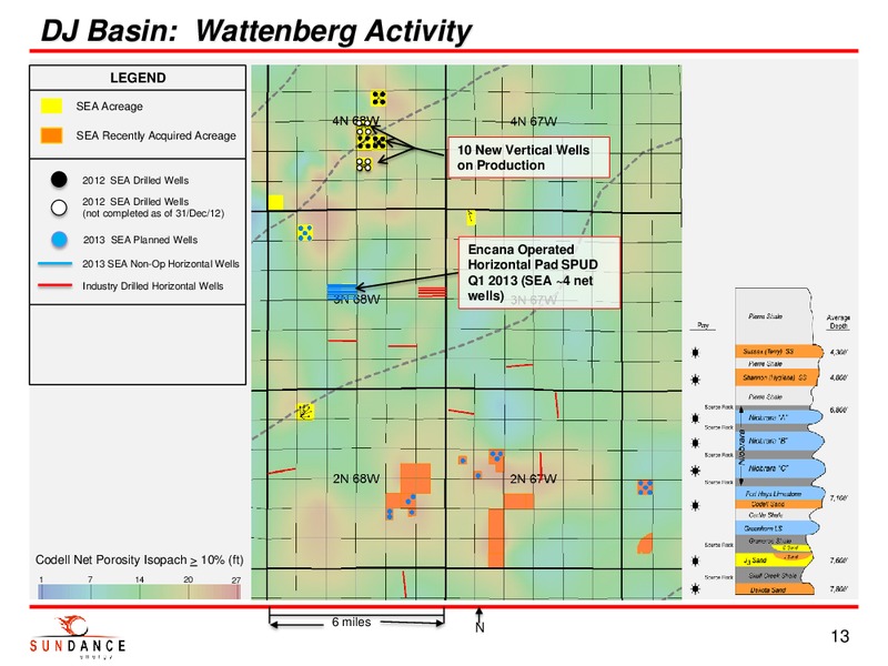 Quarterly Results April 2013 – Sundance Energy Australia Limited – slide 12