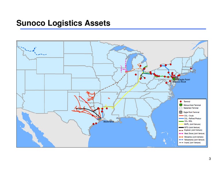 MLP Corporate Access Day – Sunoco Logistics Partners L.P. – slide 2