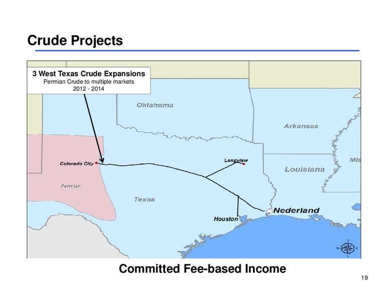 MLP Corporate Access Day – Sunoco Logistics Partners L.P. – slide 18