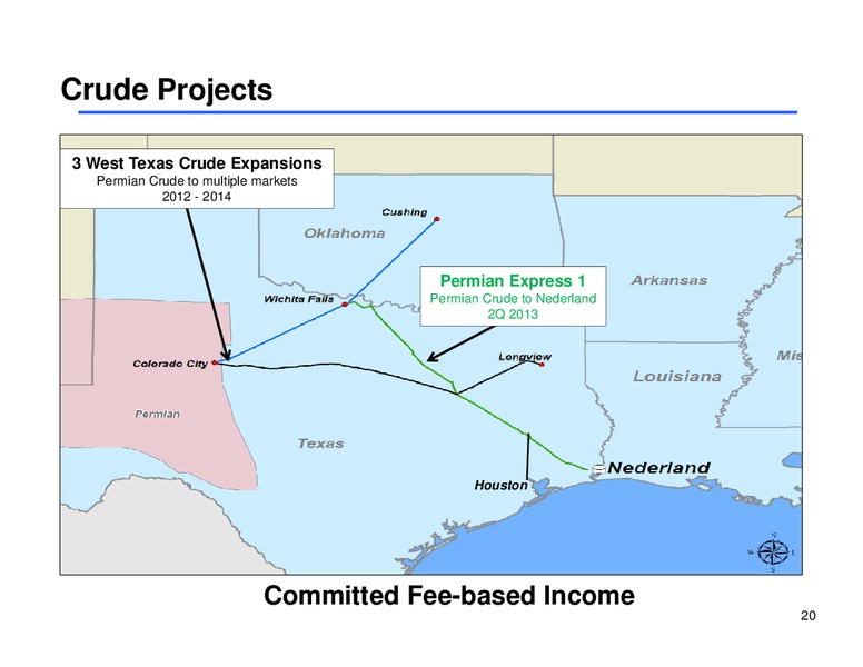 MLP Corporate Access Day – Sunoco Logistics Partners L.P. – slide 19