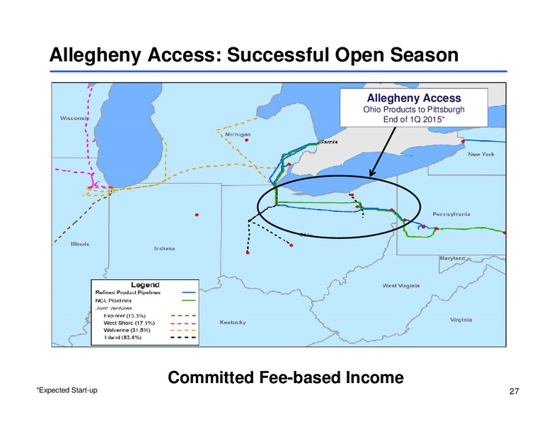 MLP Corporate Access Day – Sunoco Logistics Partners L.P. – slide 26